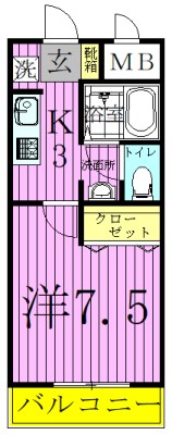 グレース・ガーデン 間取り図
