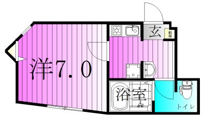 ホームズ千住  間取り図