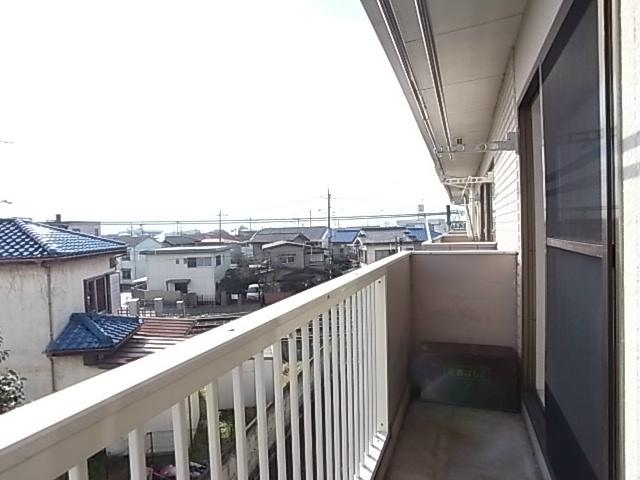 クレストパレス参番館 ベランダ
