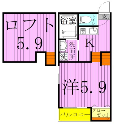 ｓｔａｇｅ青井 間取り図