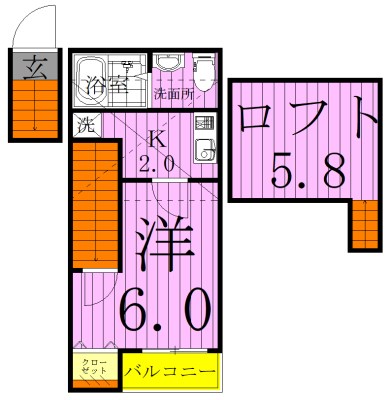 Sakura一番館 間取り図