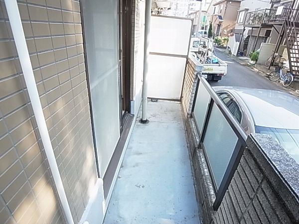 ロマネあけぼの ベランダ