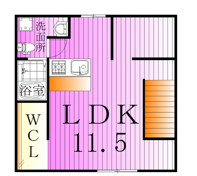 ザ・エトワール北千住 間取り図