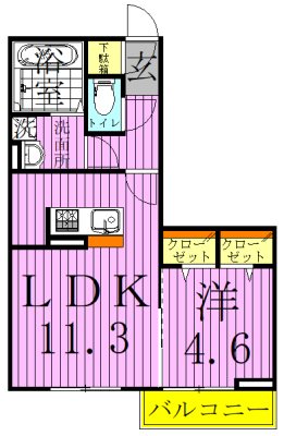 ＬＵＣＩＡ 間取り図