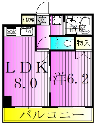 ＫＦビル 間取り図