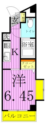 グランフォース西新井 間取り図