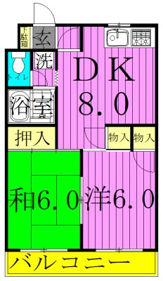 フラワー館 間取り図
