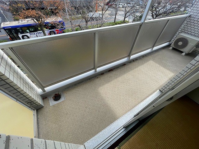 フラワー館 ベランダ