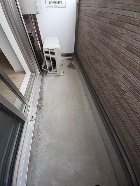 サンモール吉岡Ⅲ ベランダ