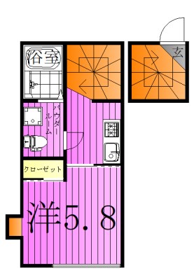 リーテンリュカ西新井  間取り図