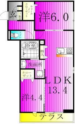 クロノス 間取り