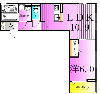 サンティエ1 間取り図