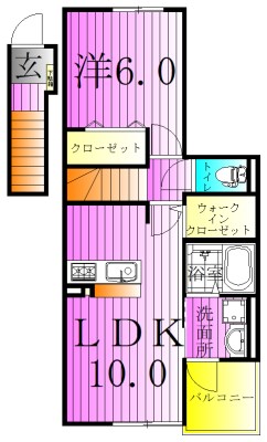 パークサイドメゾン  間取り図