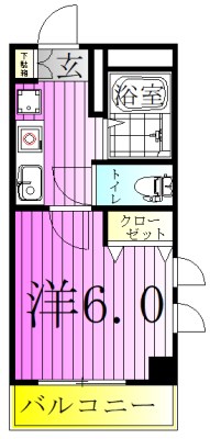 ポルトフィーノ 間取り図