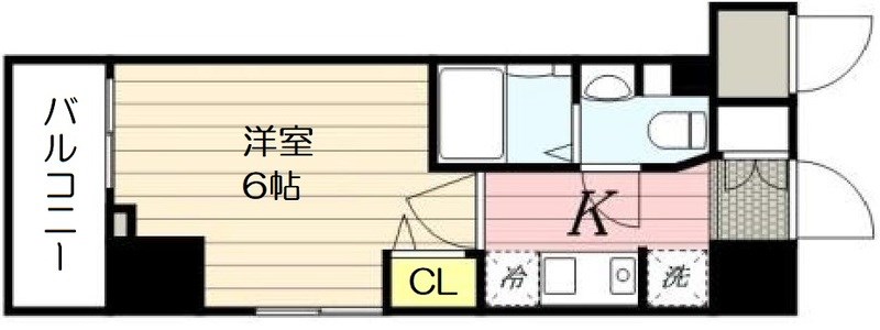 N-Stage三郷 1108号室 間取り