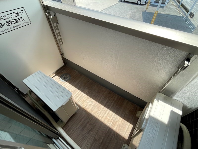 アルカンシエル柏 ベランダ