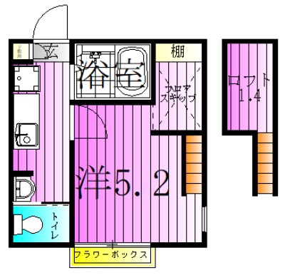 ラルーチェ 間取り図