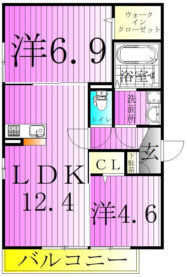 アーバンヘブン  間取り図