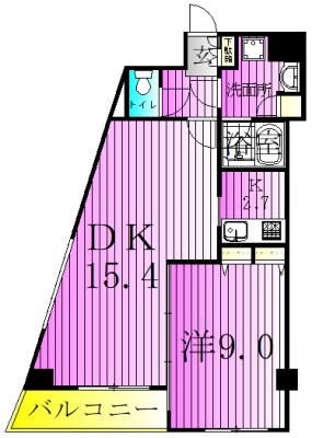 ユナイテッドグロー堀切菖蒲園 間取り図