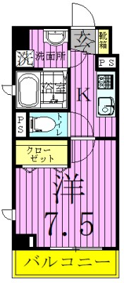 リヴェールタワー綾瀬 間取り