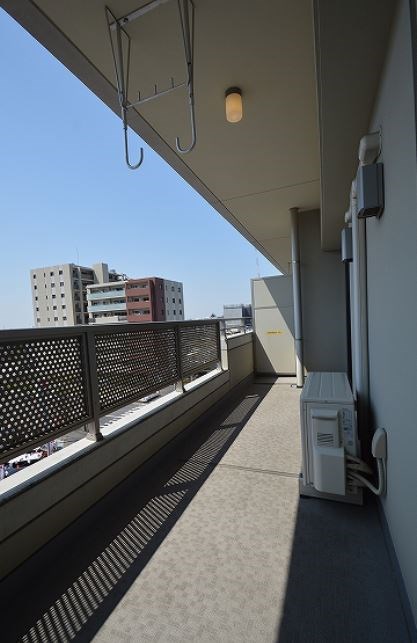 オアシスＦ棟 ベランダ