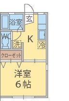 ホワイト・キャッスル 101号室 間取り
