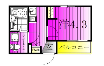 メルディアみのり台 間取り図