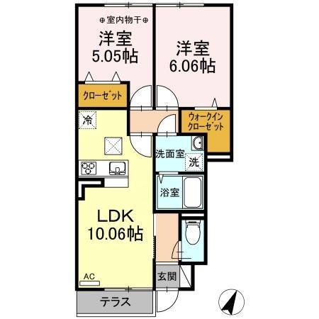 ミオ　カーム 間取り図