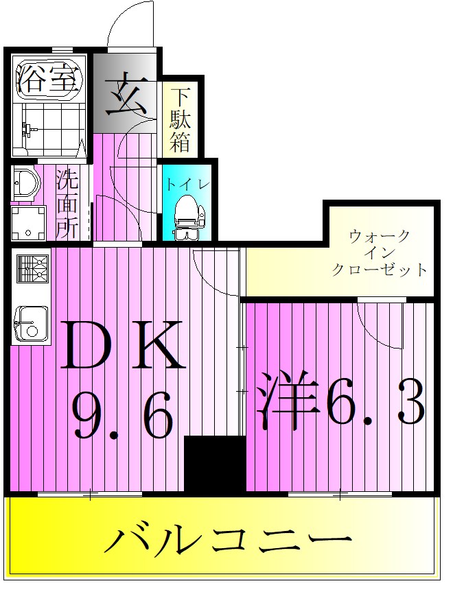 グランヴィラージュ 間取り図