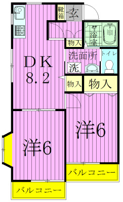 ファーストＭ＆Ｅ 105号室 間取り