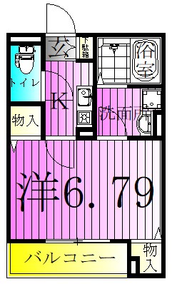 アンジュール綾瀬 間取り図