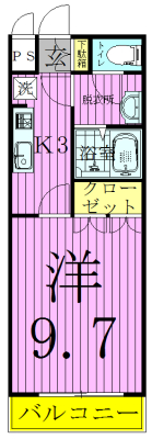 Win Arrow　～ウィン　アロー～ 101号室 間取り