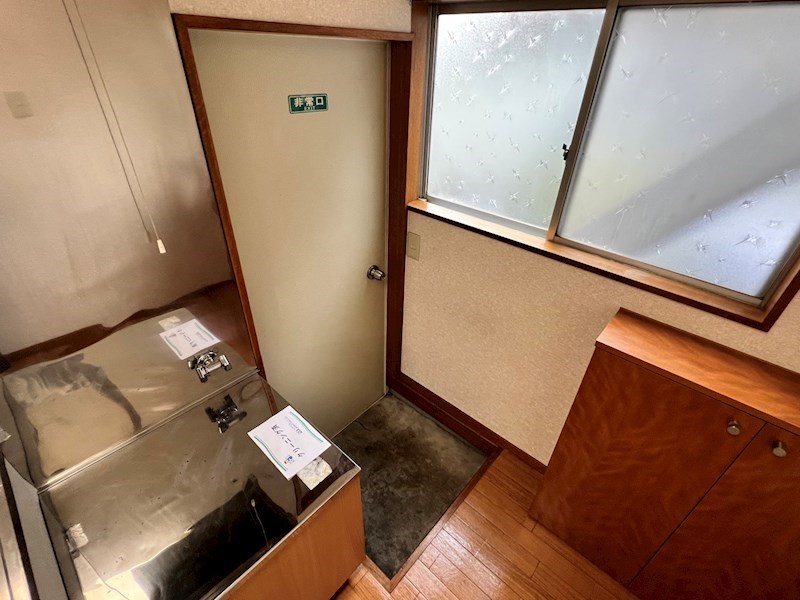 江北D棟 玄関