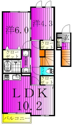 アリア 間取り図