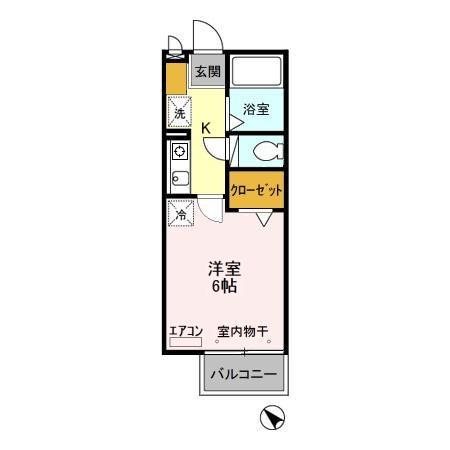 ベルデュール 間取り図