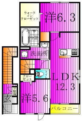 恋～REN～ 間取り図