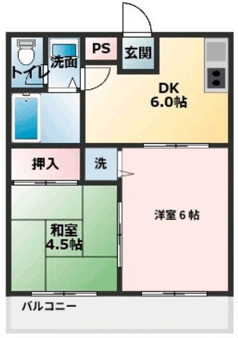 エクセルＢ棟 間取り図