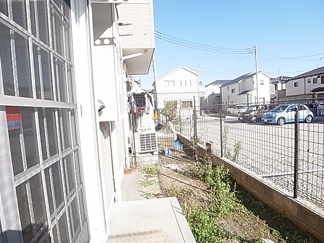 アジュールＡ ベランダ