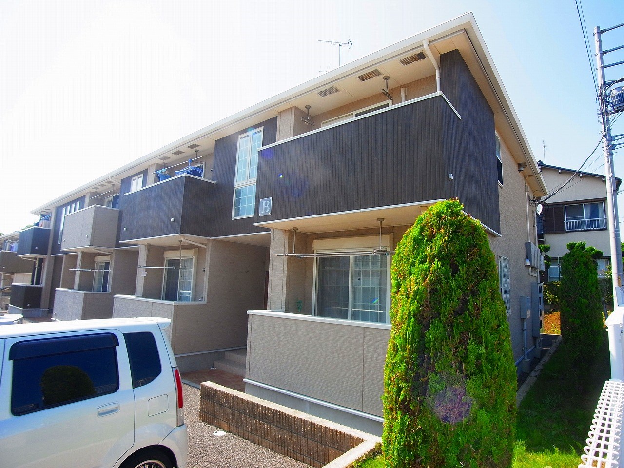 アンソレイユＢ 202号室 外観