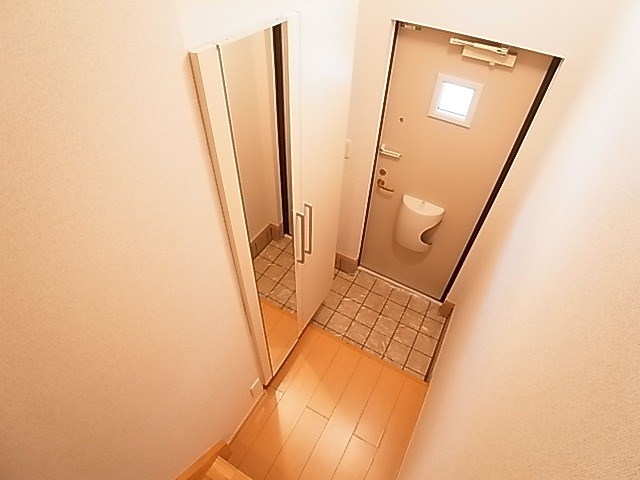 アンソレイユＢ 玄関