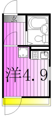 リブ亀有 間取り図