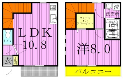 Ａｒｔ　Ｇｒｅｃｅ B 間取り図