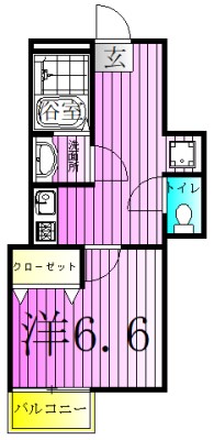 アムール　サンク 間取り図