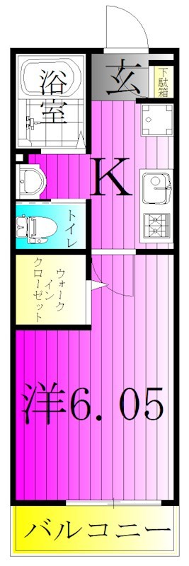 ＳＫ柏 302号室 間取り
