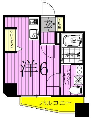 メインステージ松戸 間取り図