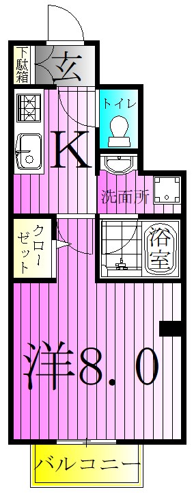 グレースK 間取り図