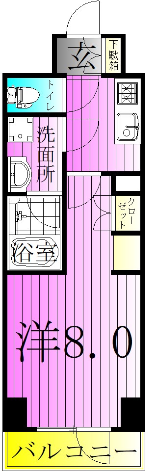 マキシヴ西新井  間取り