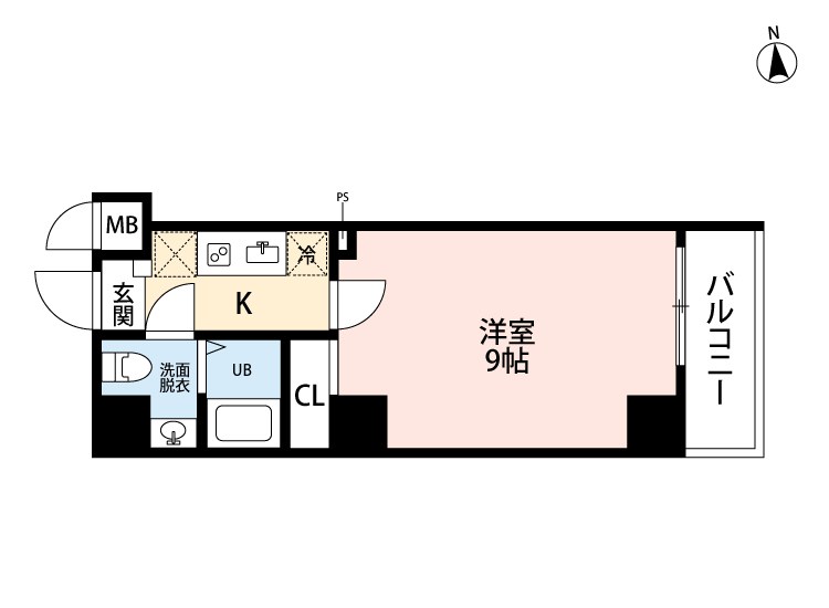 Sky Matsudo 702号室 間取り