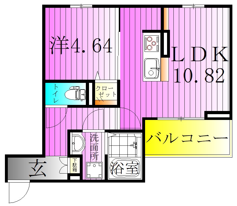 エクセルⅢ 間取り図
