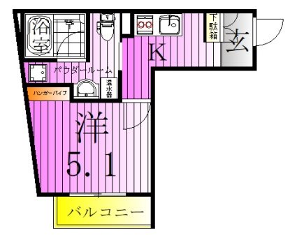 ランドヴィル千住柳町 間取り図